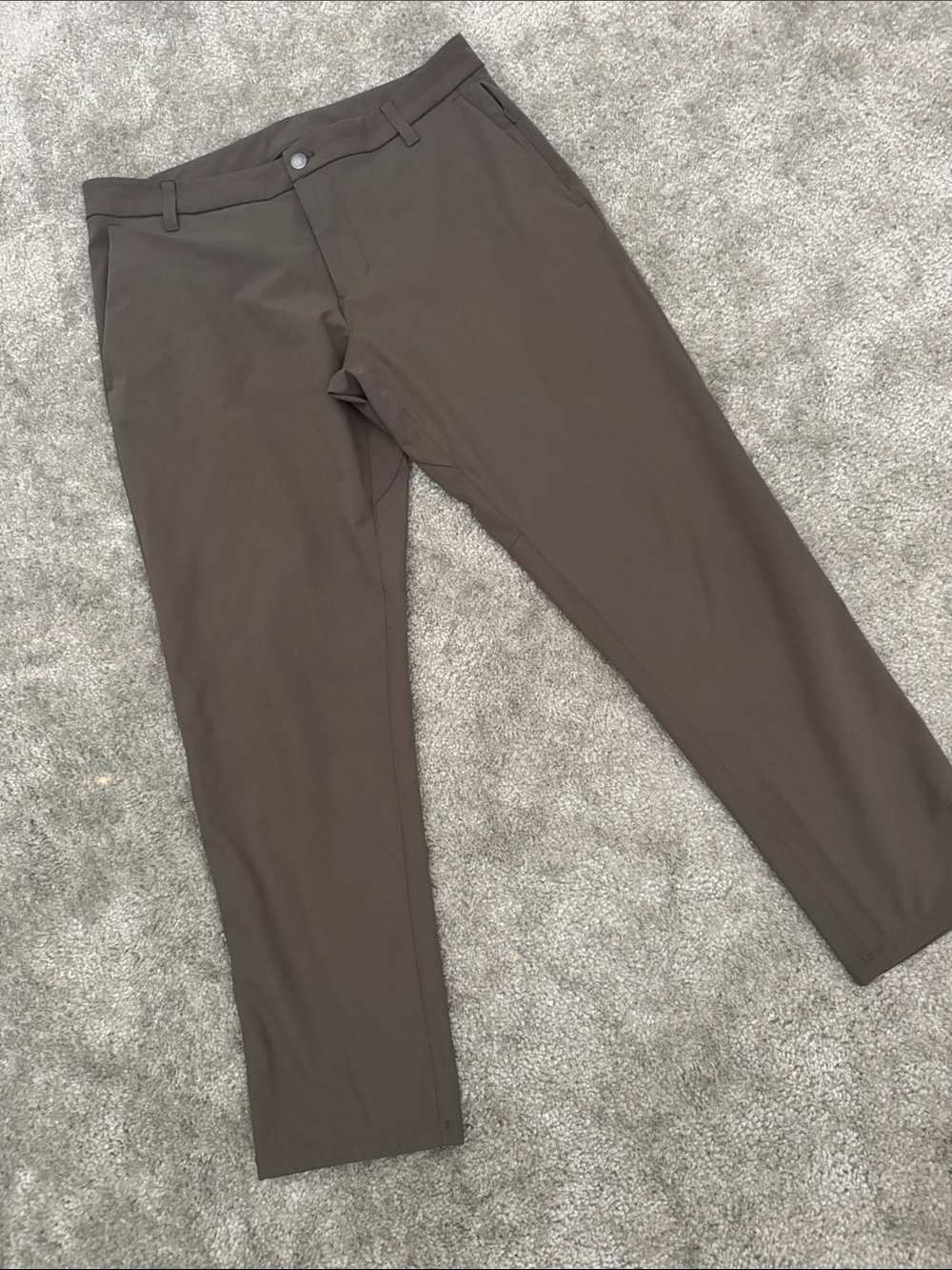 lululemon athletica Men's classic fit ABC Pants in Dark green
